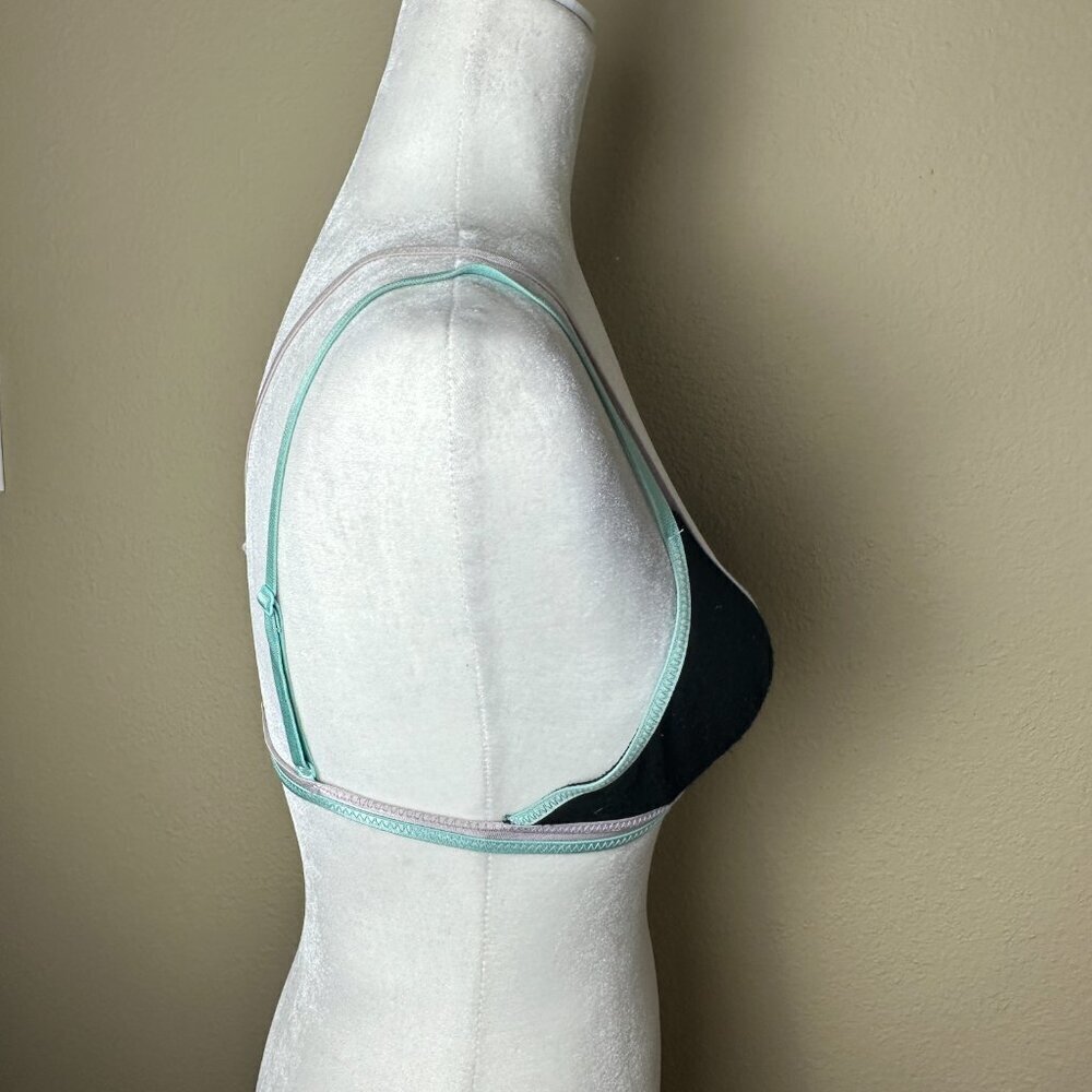INTIMATELY FREE PEOPLE Black & Multi Colored Strappy Bra Bralette Top Size XS - Picture 7 of 9